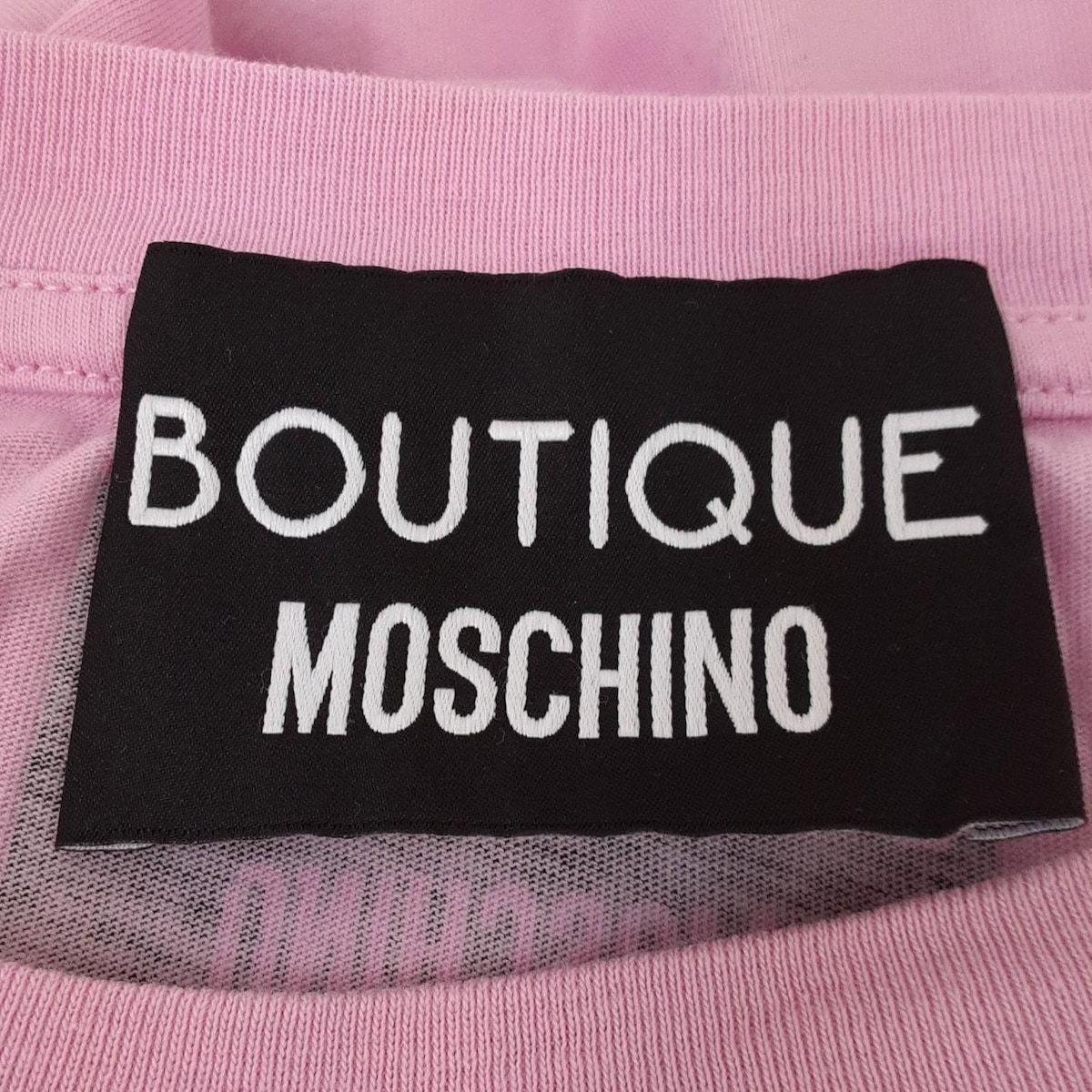 ピンク×ダークイエロー×マルチ クルーネック|BOUTIQUE