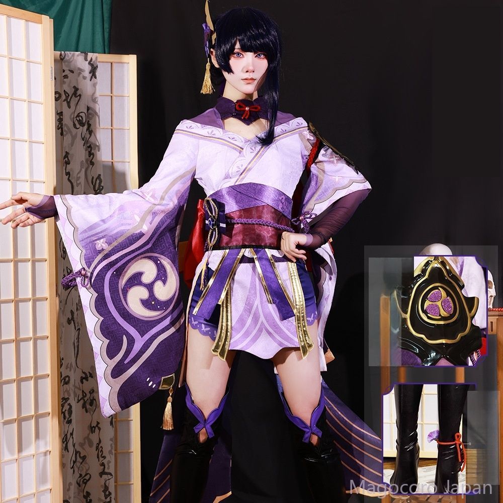コスプレ衣装原神雷電将軍アニメゲーム稲妻城高品質二次元cos服