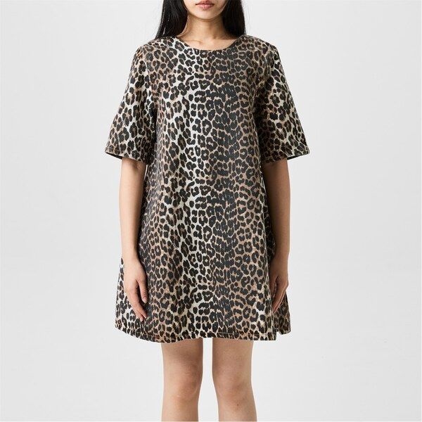 送料無料】 ガニー レディース ワンピース トップス Ganni Denim Dress