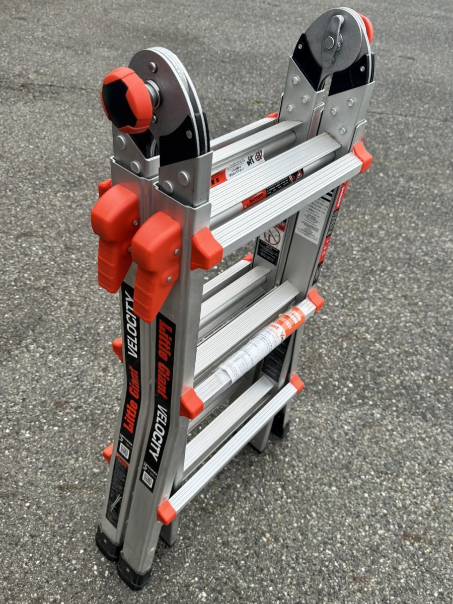 ▽▽ 長谷川工業 ヴェロシティ 兼用脚立 LG-15413 リトルジャイアント 脚立 伸縮 脚立 HRDEVELOPMENT_JP