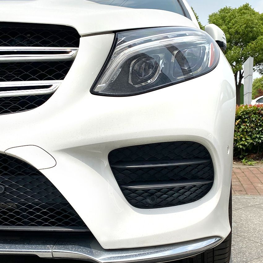Mercedes-Benz GLE GLS GLE Coupe W166 X166 C292 AMG フォグランプ グリル エアダクト 改装 ブラック