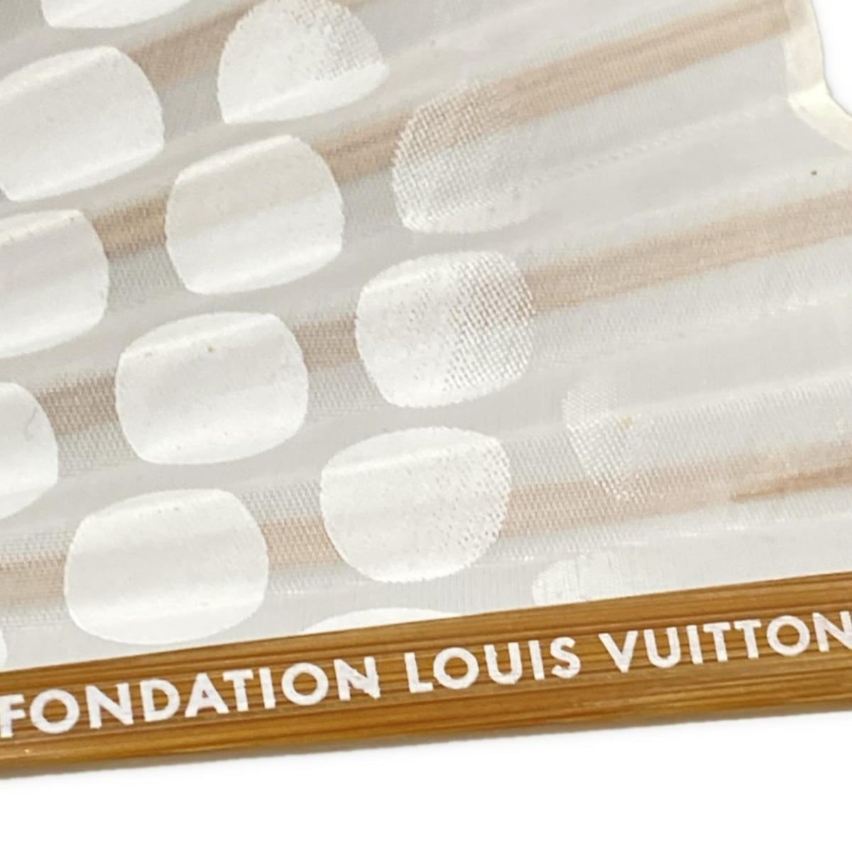 正規品】FONDATION LOUIS VUITTON ルイヴィトン 扇子 LOUIS VUITTON