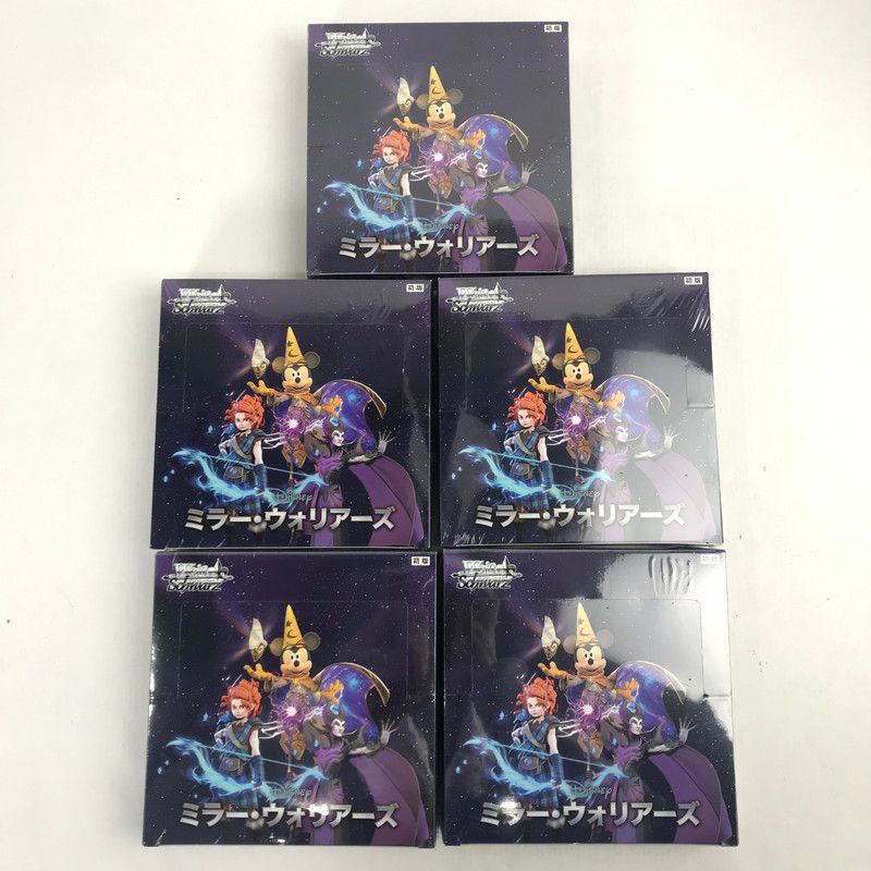 ♥品 ヴァイスシュヴァルツ ブースターパック Disney ミラー ウォリアーズ×5 081-251021-MO-04-fuz