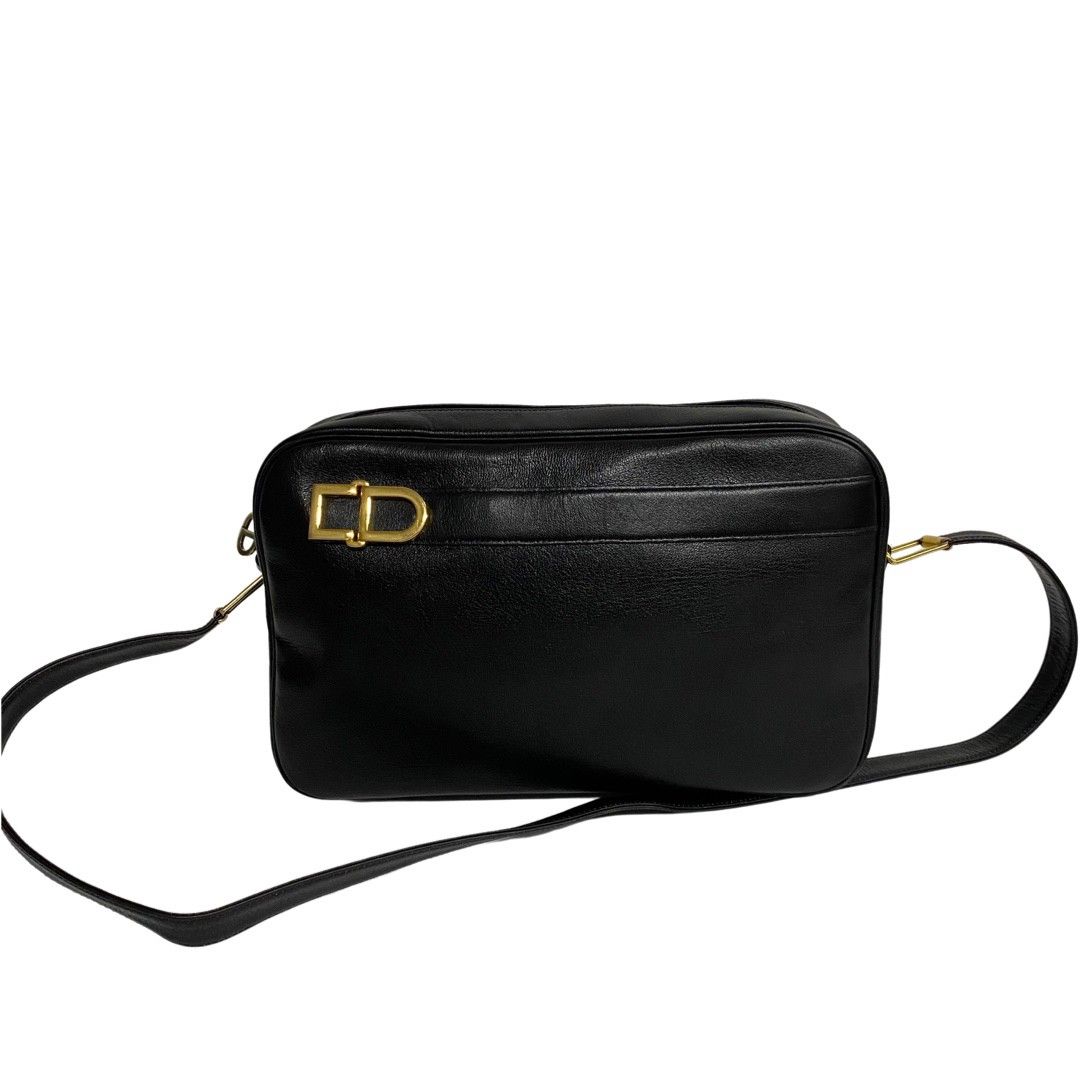 DIOR HOMME ディオールオム ショルダーバッグ ブラック Dior ロゴ入り