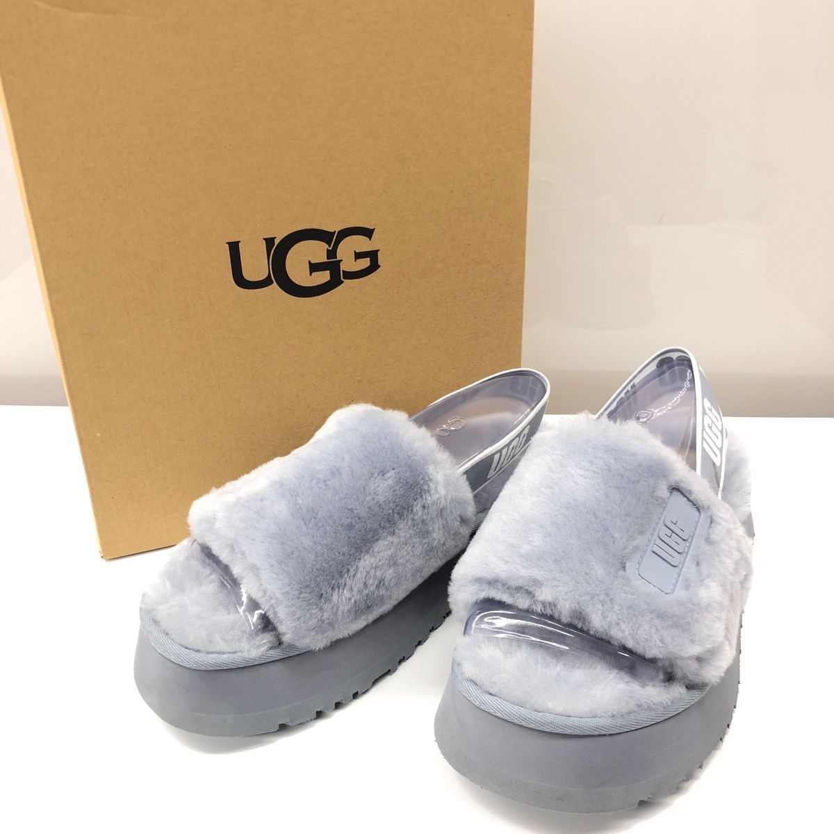 UGG アグ W DISCO SLIDE ディスコスライド プラットフォーム 厚底