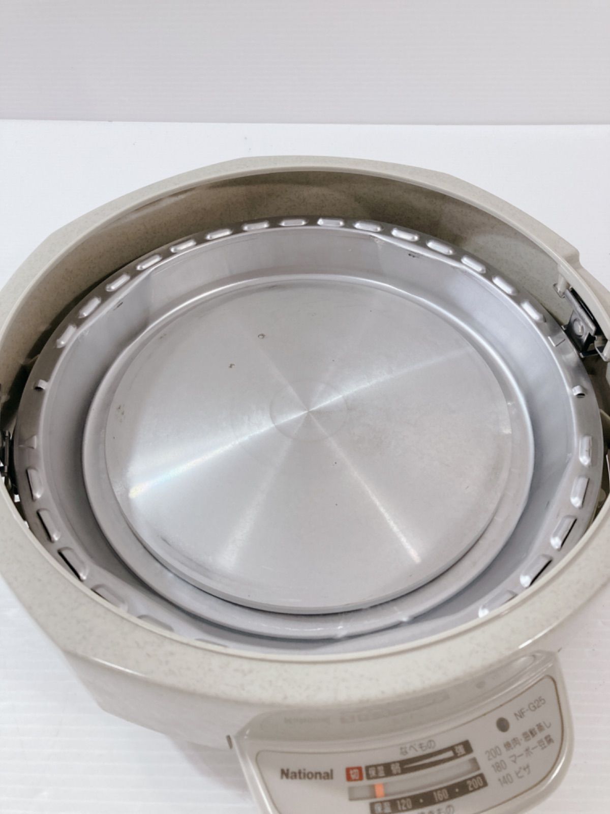 National グリル鍋 (電気鍋) NF-G25 グリルパン 電気鍋 - メルカリ