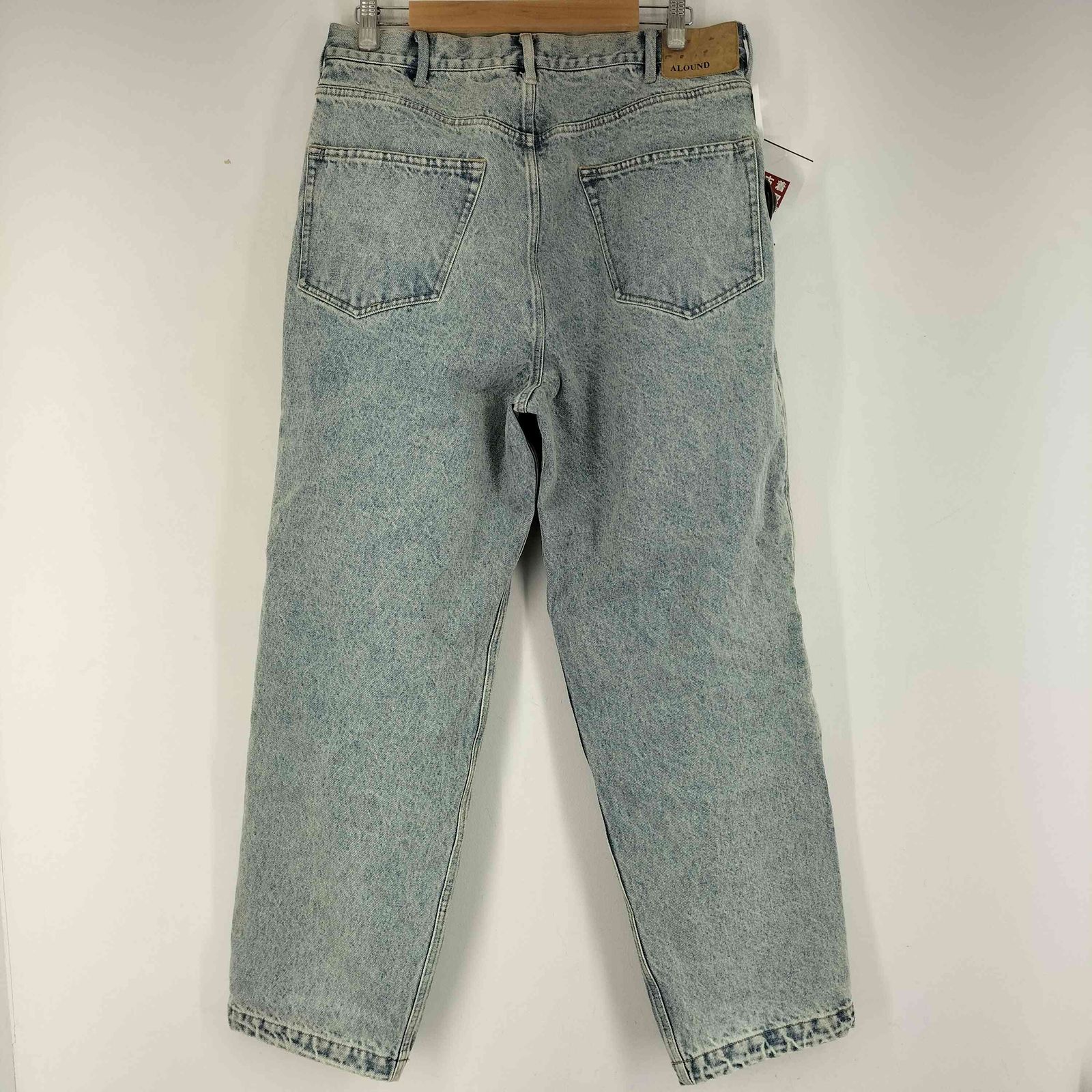 ユーズドフルギ USED古着 ALOUND TWOTUCK ZIP DENIM PANTS メンズ JPN 