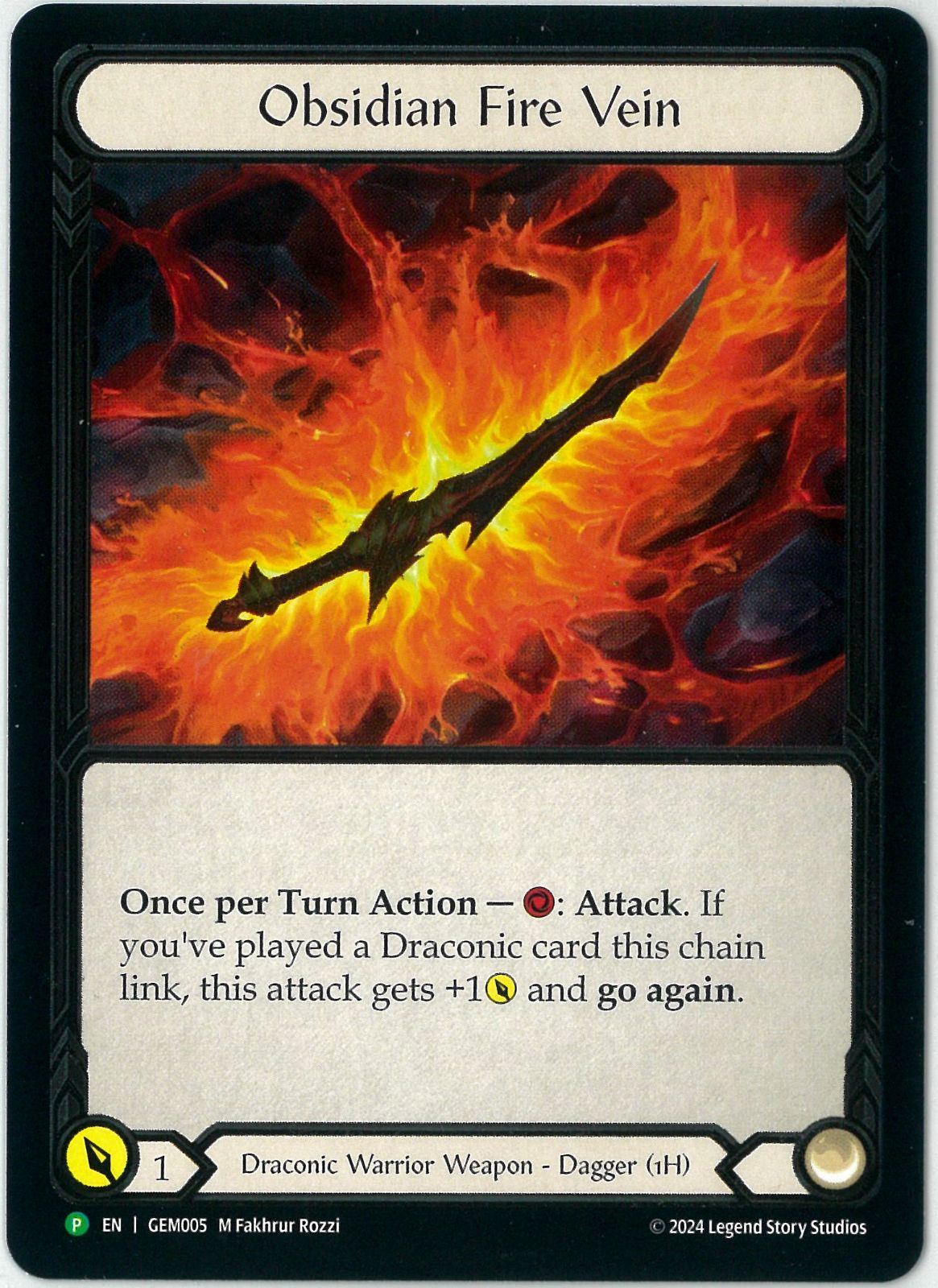 正規店仕入れの Cold Fire Blood/英語版/黒曜の炎脈/Obsidian and Foil/CF/Flesh その他