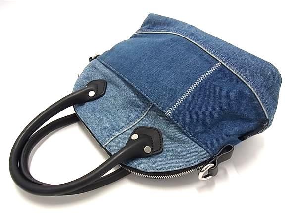 DIESEL ディーゼル トートバッグ デニム ブルー □新品同様□ DIESEL