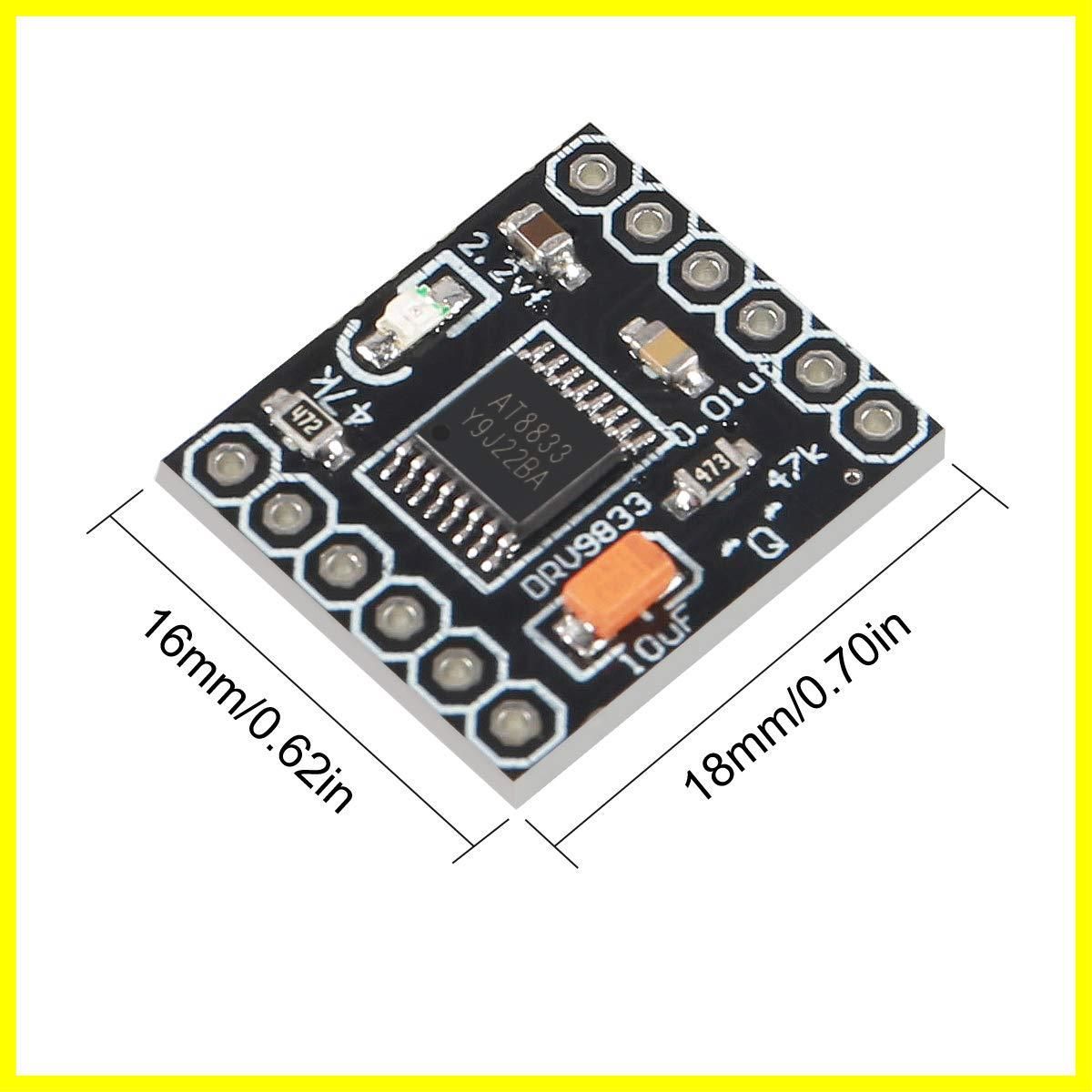 ACEIRMC DRV8833 モータードライブモジュール 1.5A デュアルH