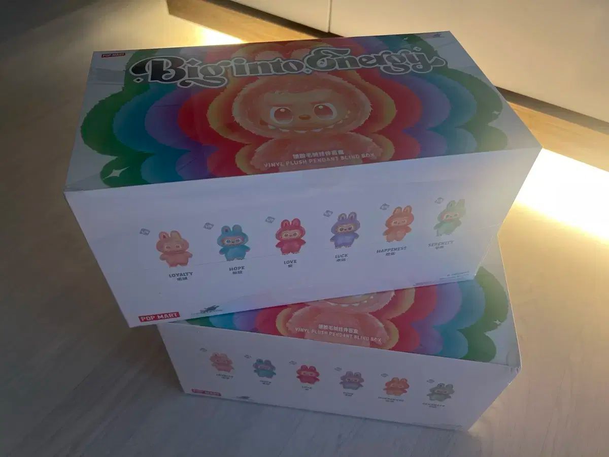 正規品・未開封】Labubu Big into Energy 2箱 正規品・未開封