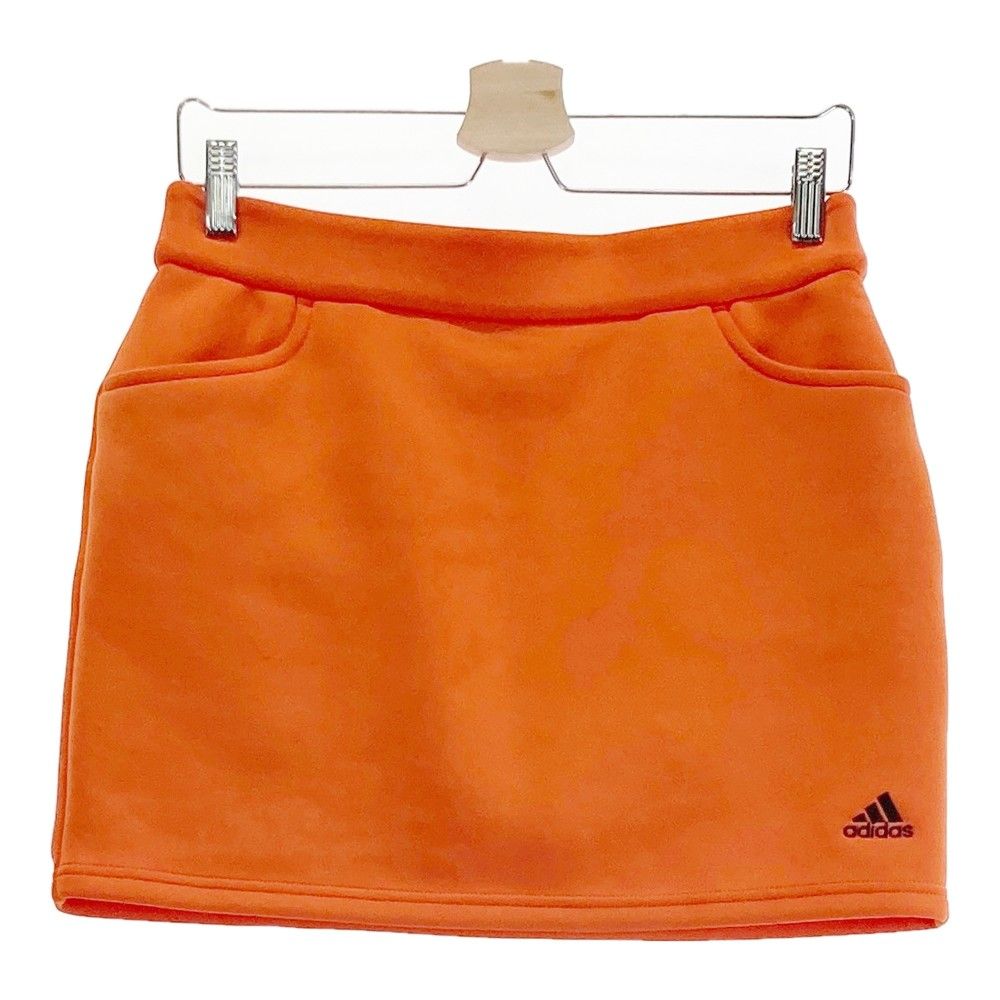 サイズ：XL ADIDAS GOLF アディダスゴルフ HC3767 2022年モデル インナー付 ストレッチ スカート  オレンジ系 [240101306903]# ゴルフウェア レディース ストスト