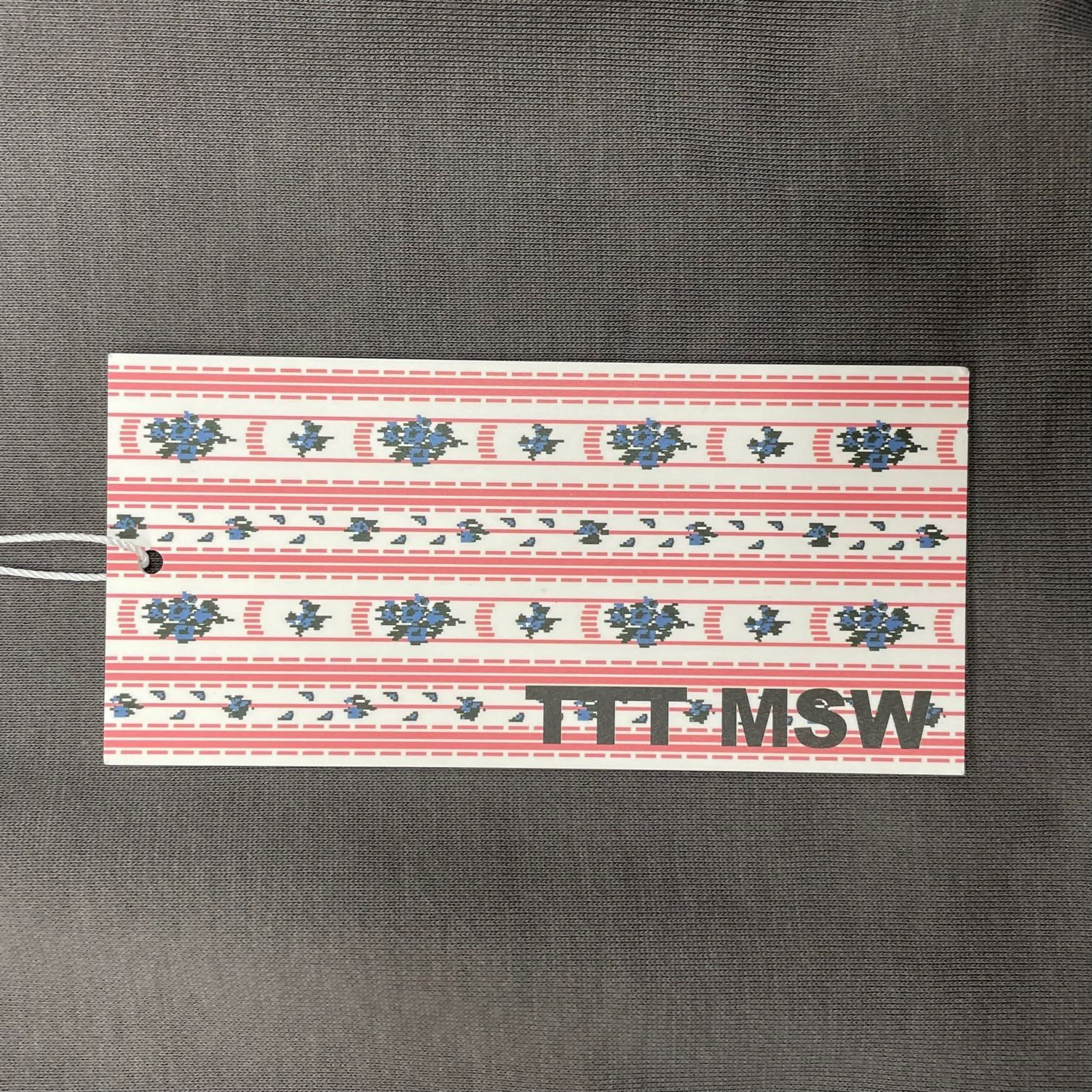 TTT MSW 2022SS シースルーカットソーシャツ 激安オンラインセール