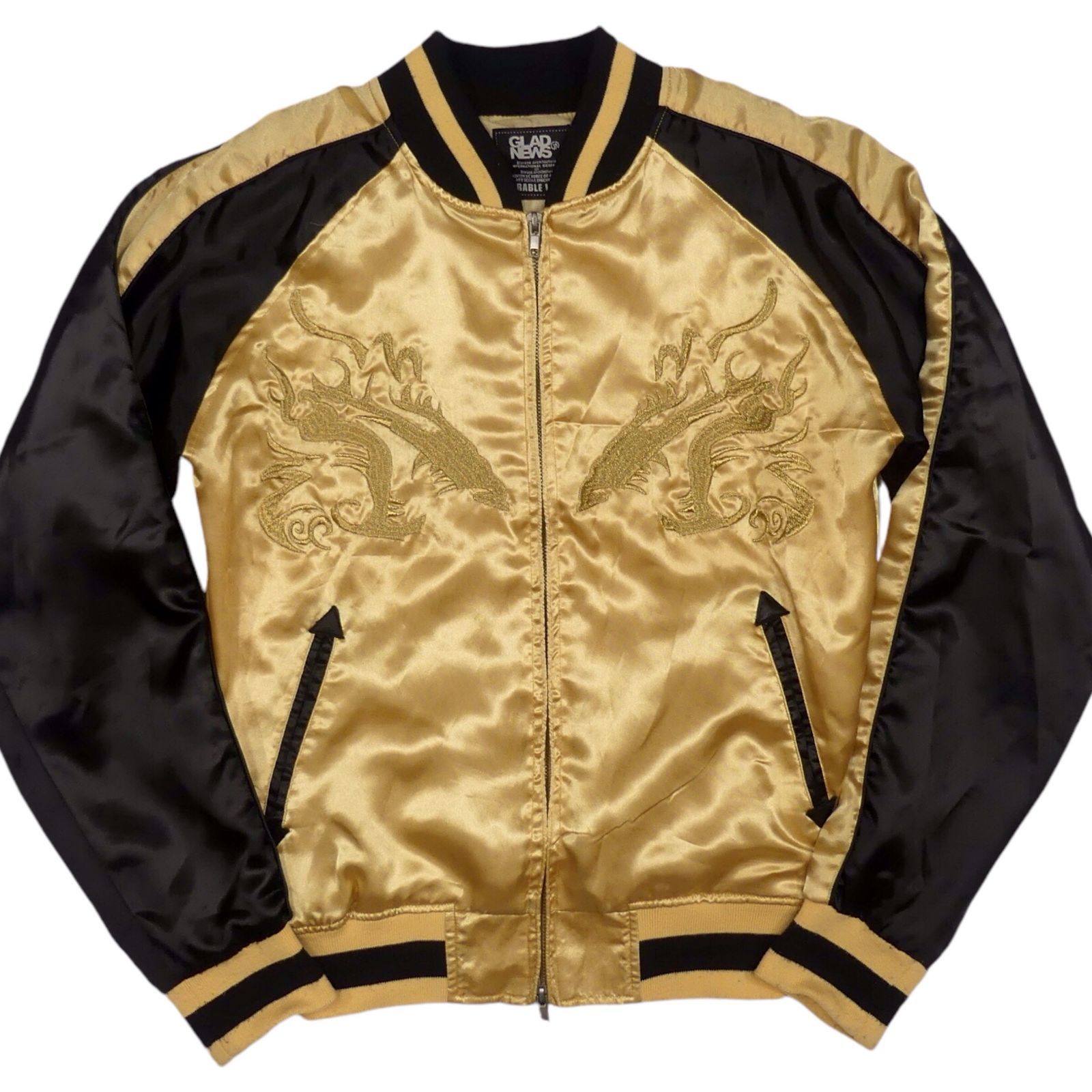 GLAD NEWS グラッドニュース スカジャン サテン スパイダー 【公式通販】