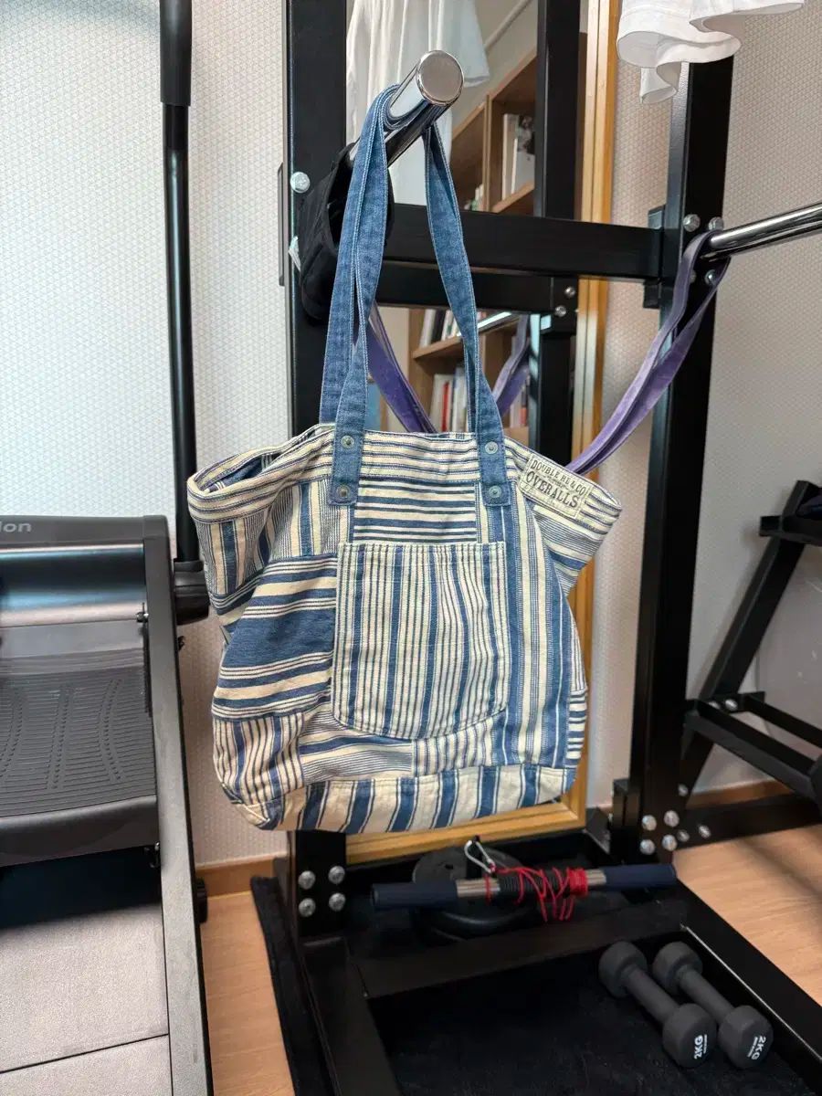 RRL インディゴブルー ストライプ トートバッグ 新品 24aw RRL ハンド
