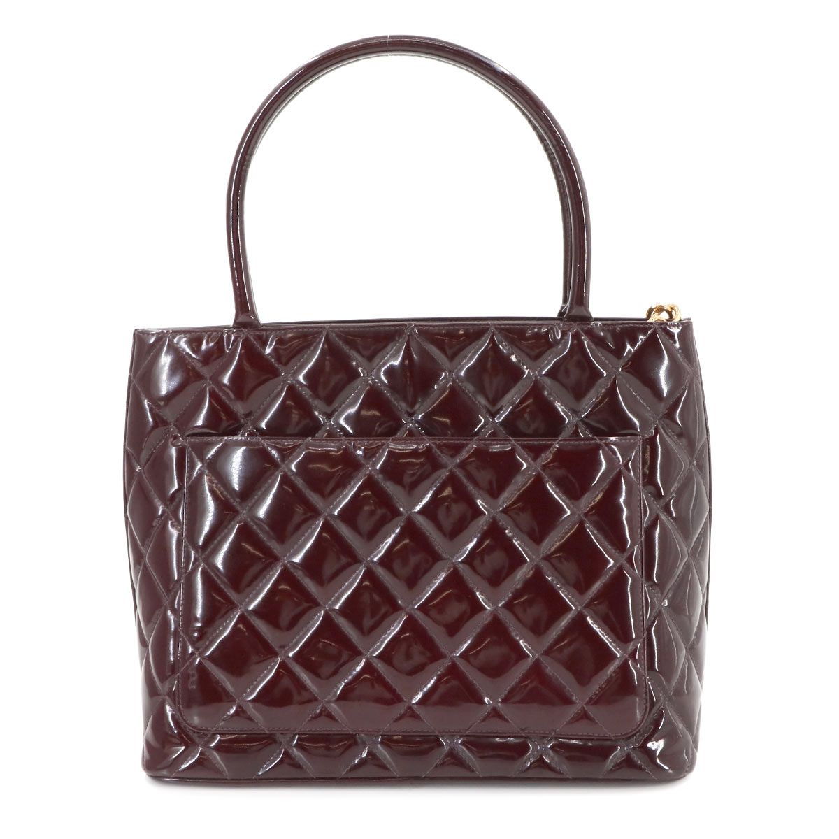 美品 シャネル CHANEL 復刻トート バッグ エナメル パテント 美品 シャネル CHANEL 復刻トート バッグ エナメル パテント