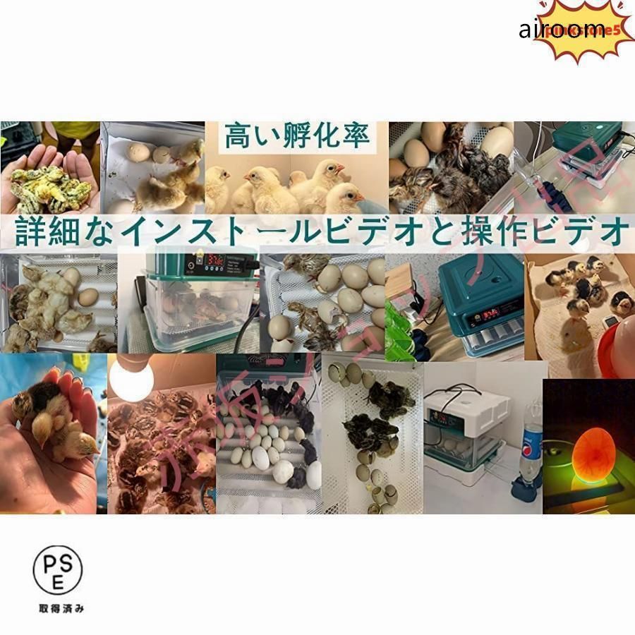 孵化器 自動転卵式