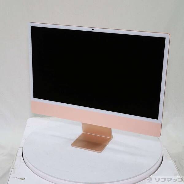 〔 品〕 iMac 24-inch Late-2025 Apple M4 10コアCPU_10コアGPU 24GB SSD1TB オレンジ 〔15.7 Sequoia〕 262