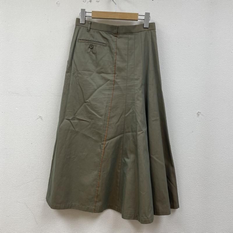 00s トリコ コムデギャルソン コットンリネンスカート コムコム コムデギャルソンCOMME des GARCONS コットン裾ゴム