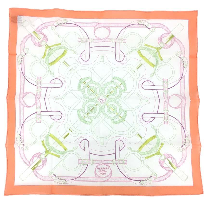 HERMES エルメス ハンカチーフ 《Eperon d