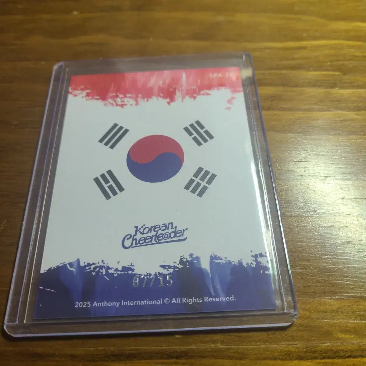 パク キリャン 15ハン 印刷サインカード