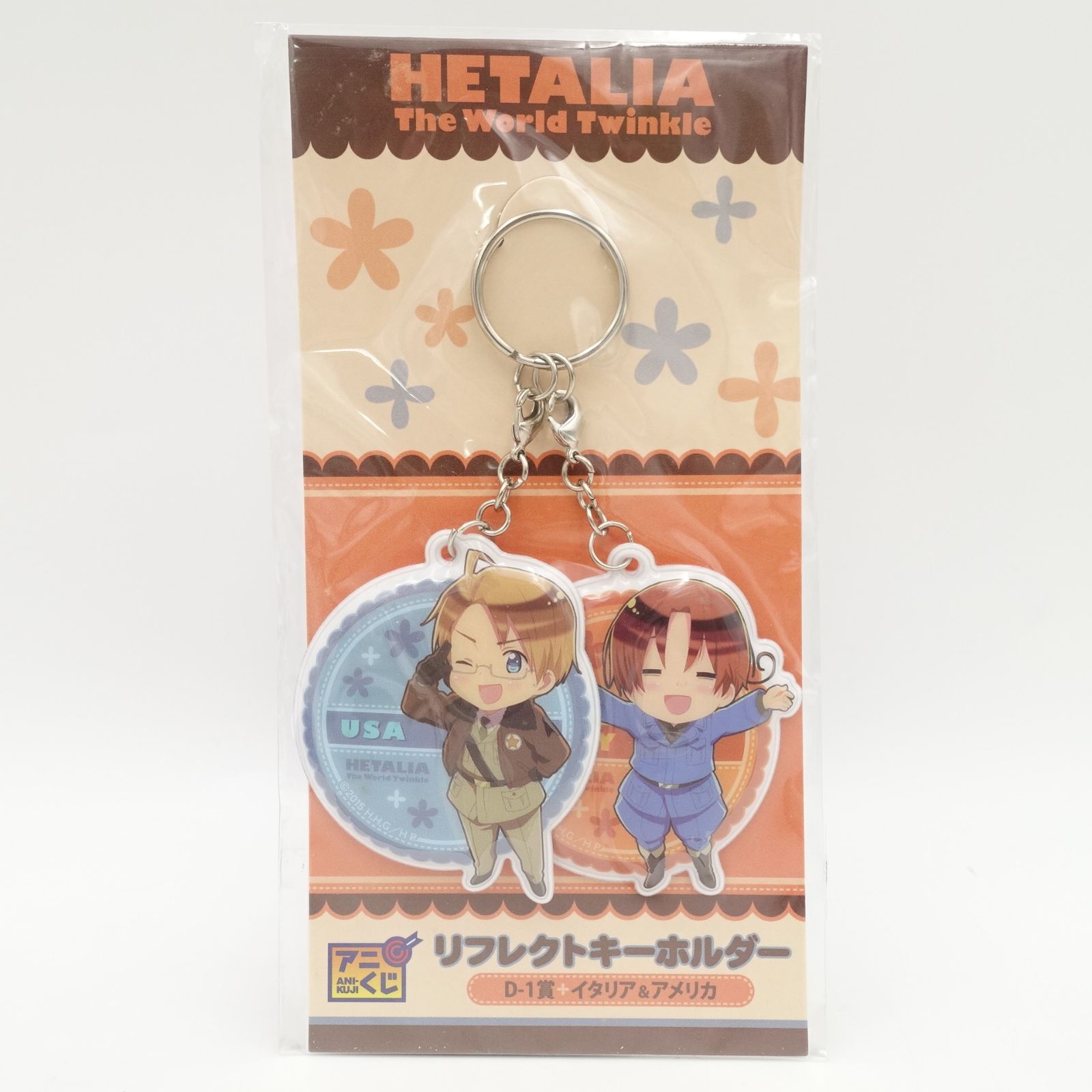 ヘタリア アニくじ リフレクト キーホルダー USA アメリカ