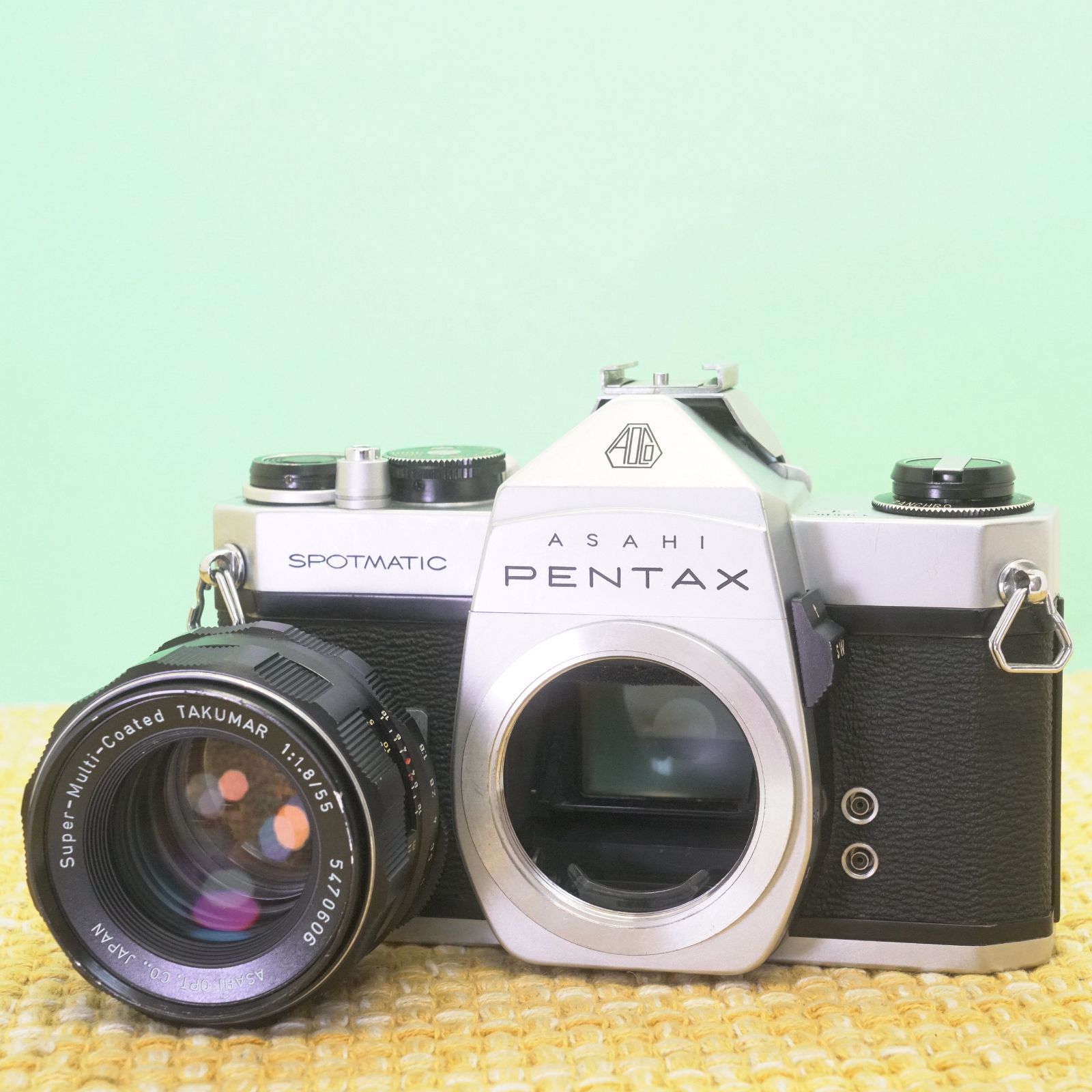 完動品◎ペンタックスSP × 55mm f1.8 フィルムカメラ #162