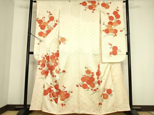 平和屋着物○豪華振袖 霞文 たたき染め 正絹 逸品 CAAX0860vf