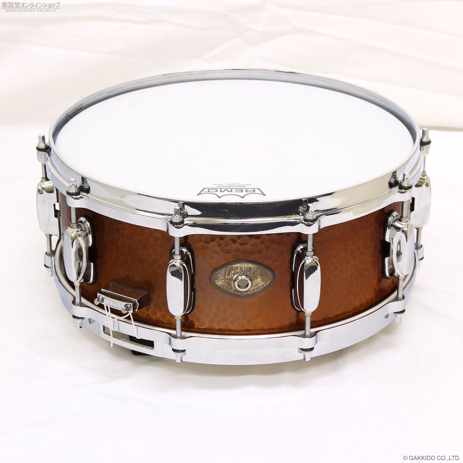 TAMA 1998~2002 s Hand Hammered Copper 3mm 14 ×5.5 PC455H