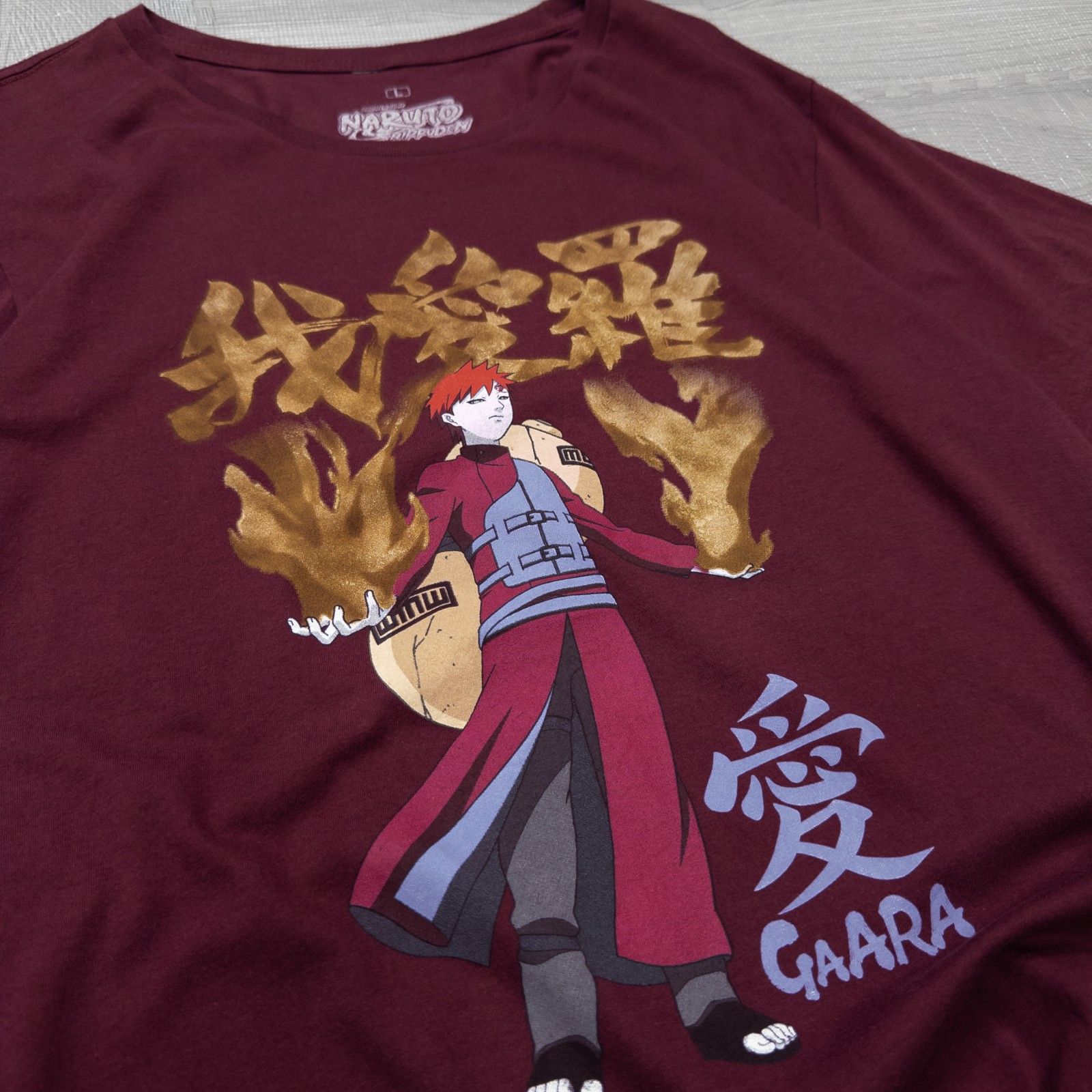NARUTO ナルト 我愛羅 アニメTシャツ 白 | RUFFY VINTAGE ヴィンテージ