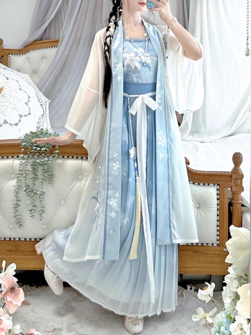 HF-278新品 漢服 コスプレ ワンピース 唐装 仙女服 中華風