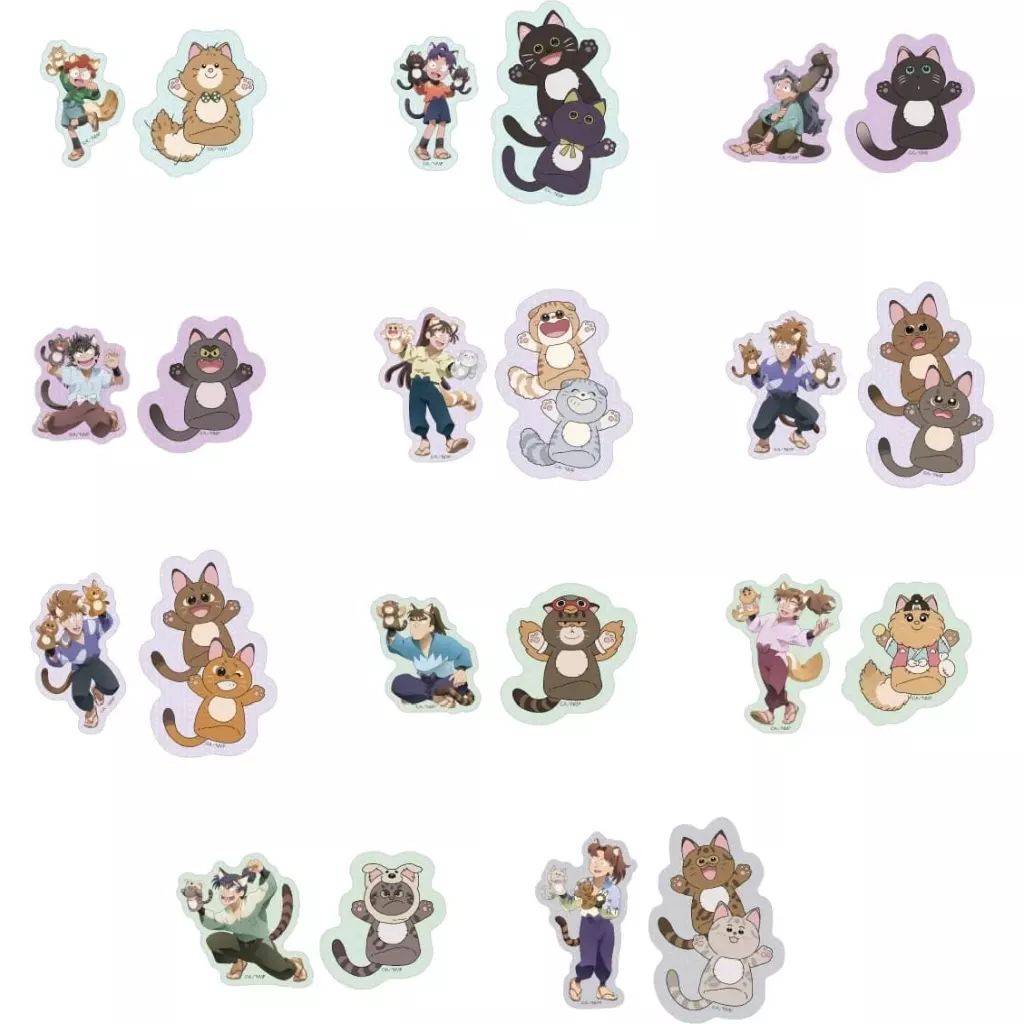 シール ステッカー 全11種セット 劇場版 忍たま乱太郎 ドクタケ忍者隊最強の軍師 in ナンジャタウン 開幕! 忍”形劇の段 ステッカー 2枚入り 壱