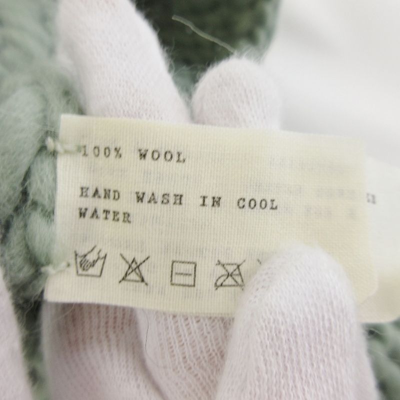 未使用 toogood トゥーグッド THE MOUNTAINEER JUMPER HAND KINT WOOL