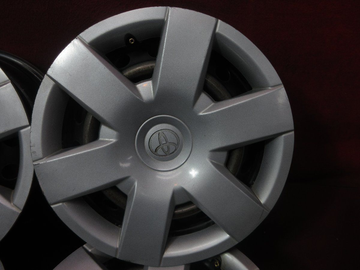 スチール ホイール 4本 トヨタ 200系 ハイエース 純正 ◇中古再塗装200