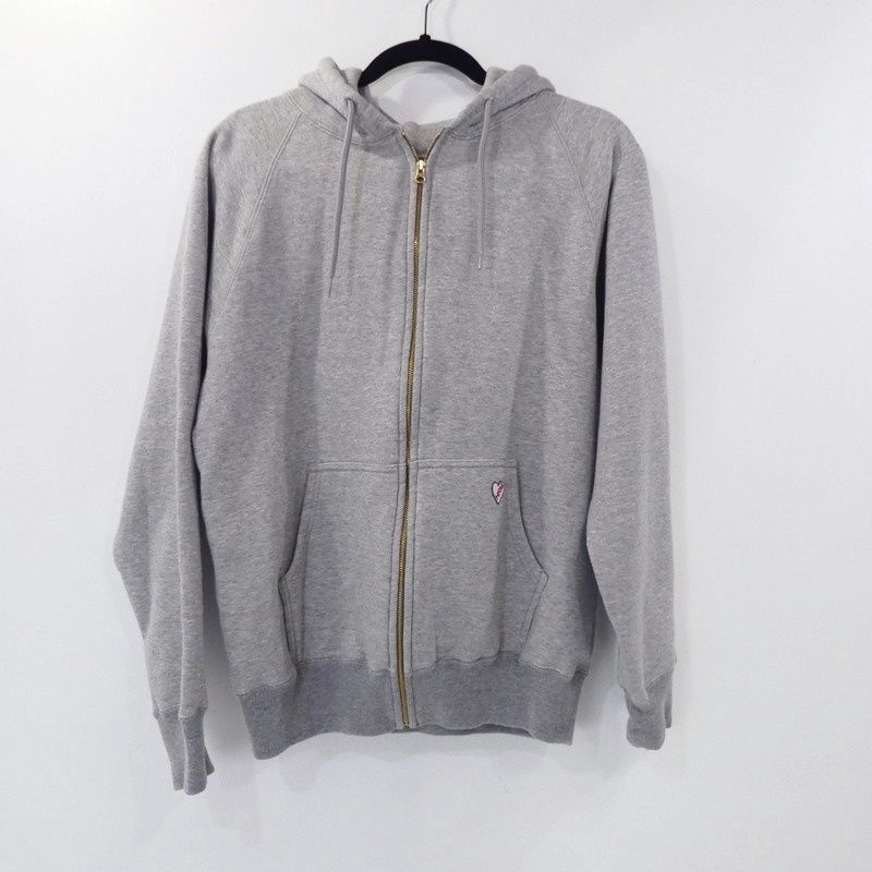 姫路東店 HOLLYWOOD RANCH MARKET | ハリウッドランチマーケット パーカー Heart in HRM sweat fabric Zip Hoodie 101