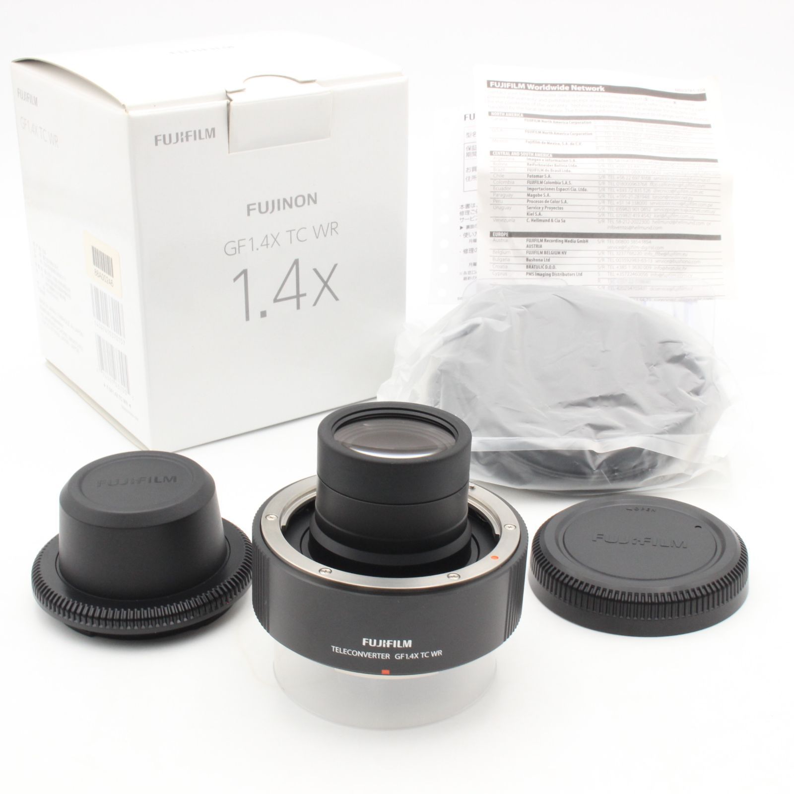 FUJIFILM 富士フイルム TELECONVERTER GF 1.4x TC WR テレコンバーター 1.4X 1.4× FUJINON フジノン 89009
