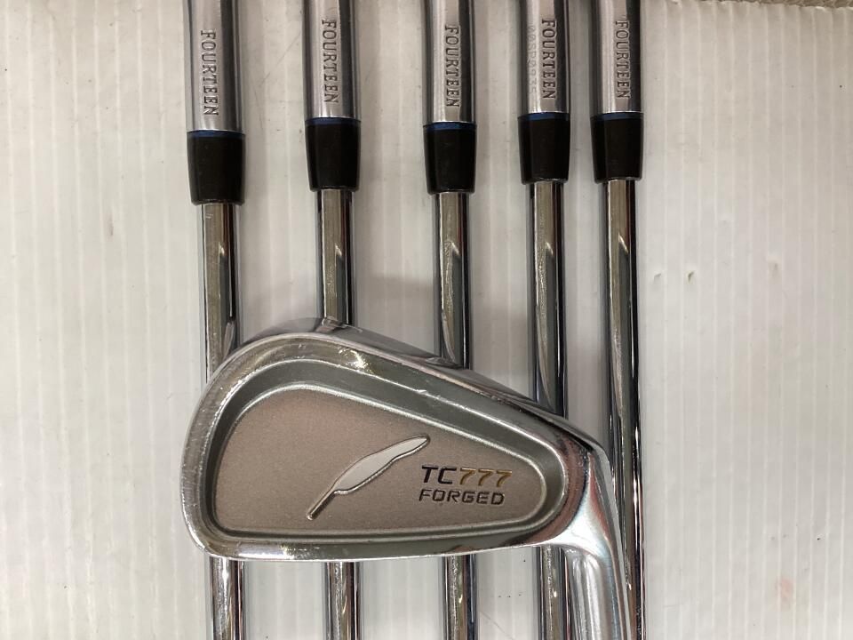 【即納】TC-777 フォージド | R | NSプロ950GH HT | 中古 | アイアンセット | フォーティーン