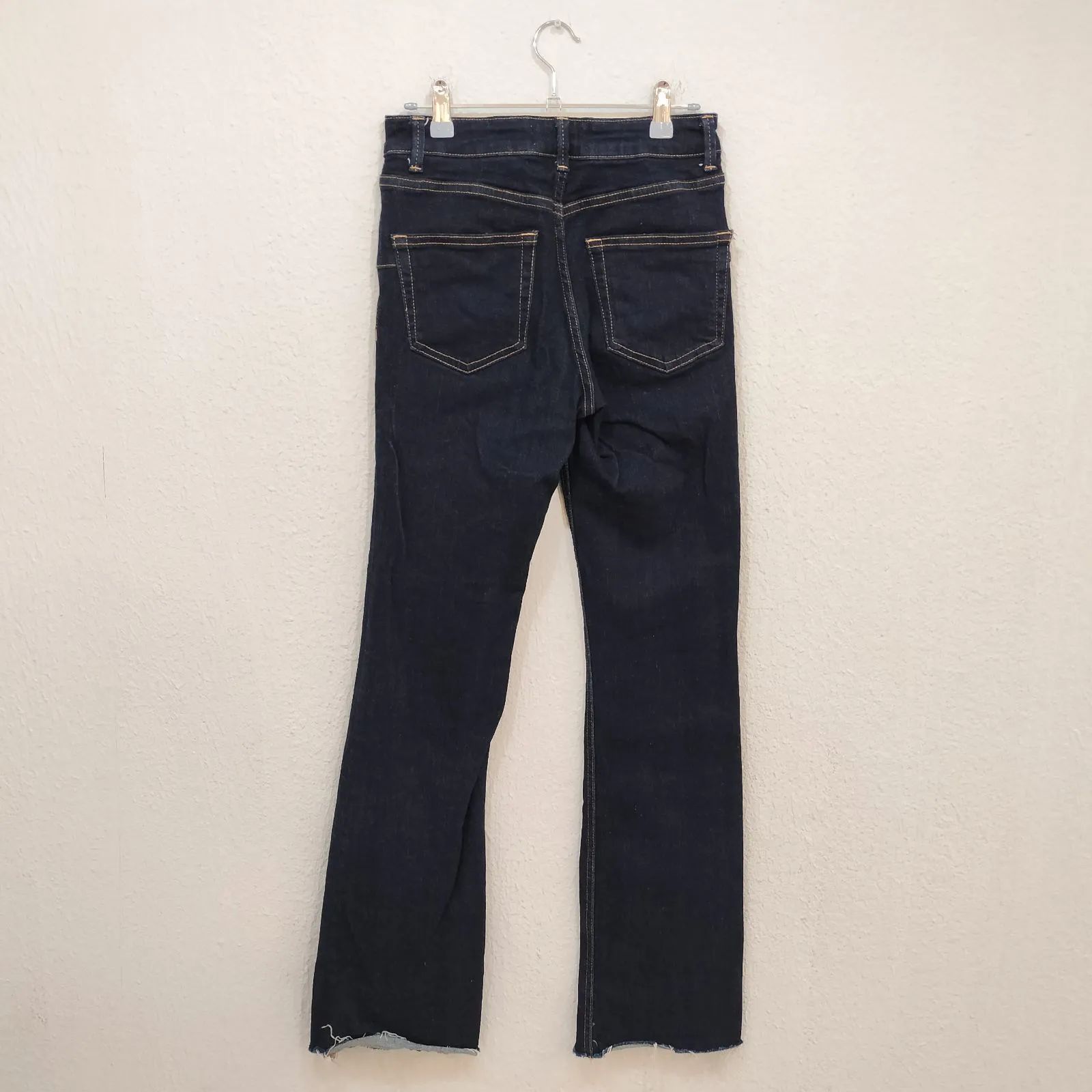 ZARA ザラ　大人気デニム　36 ZARA新品ワイドストレートデニム36 - メルカリ
