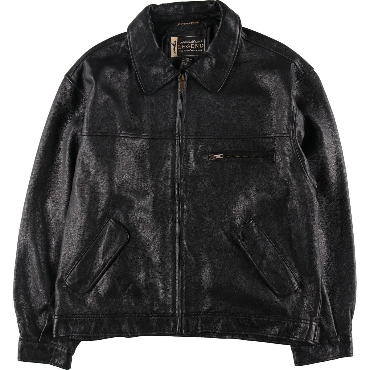 Eddie Bauer　エディーバウアー　00s　ラムレザージャケット　Lサイズ エディーバウアー レザージャケット 00s Eddie Bauer エディ・バウアー