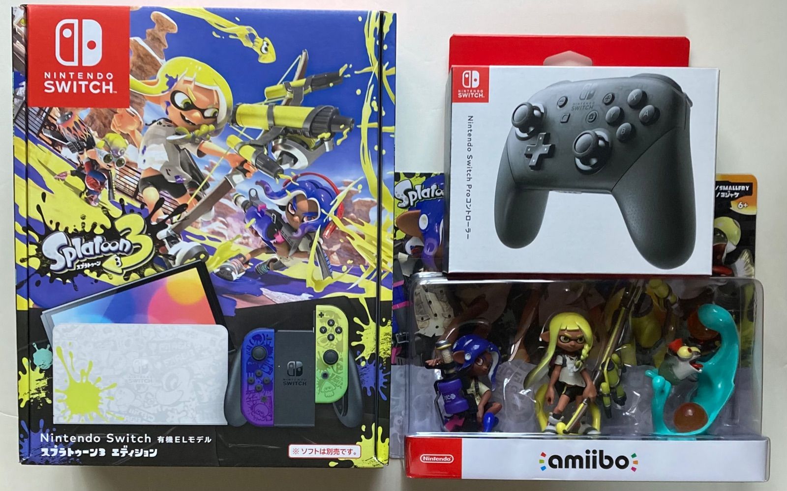 人気の福袋 【お1人様1点限り】 新品、未使用 switch有機EL、amiibo