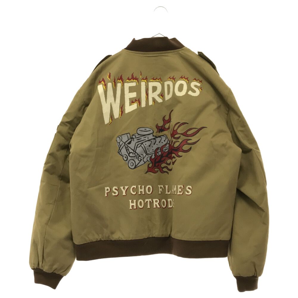 weirdo (ウィアード) 22AW PSYCHO FLAMES UTILITY JACKET サイコ