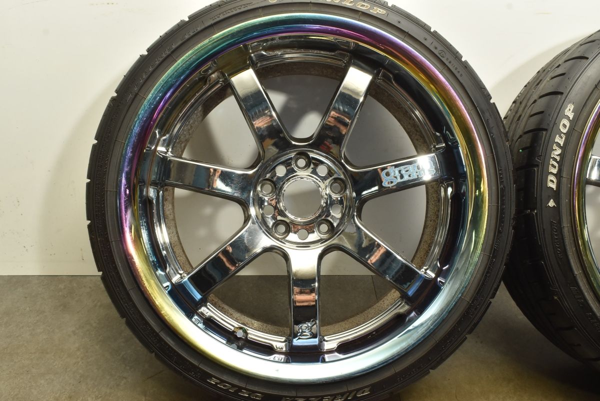 RAYS グラムライツ 57S Pro 18in 8.5J 40 19in 10J 30 DZ102 225 40R18 235 35R19 シルビア 180SX スカイライン カスタム FFCRYSTALESIA_COM