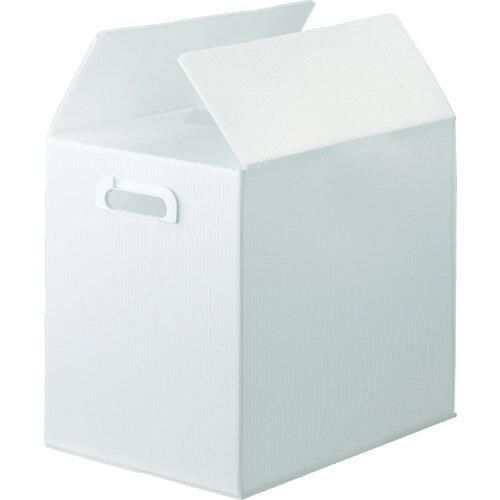 2営業日で発送 TRUSCO トラスコ中山 ダンボールプラスチックケース 半透明 34L TDP-B4-5-TM 1セット 5枚入