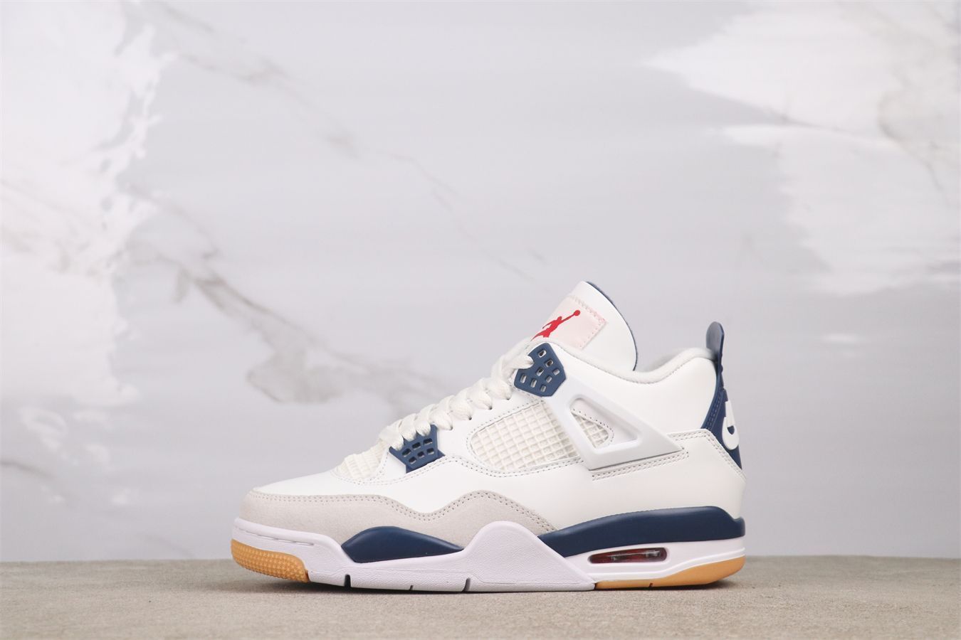 今日 Jordan DR5415-100ジョーダン 4 ハイトップ ネイビーブルーNavy Blue-MM輸入2