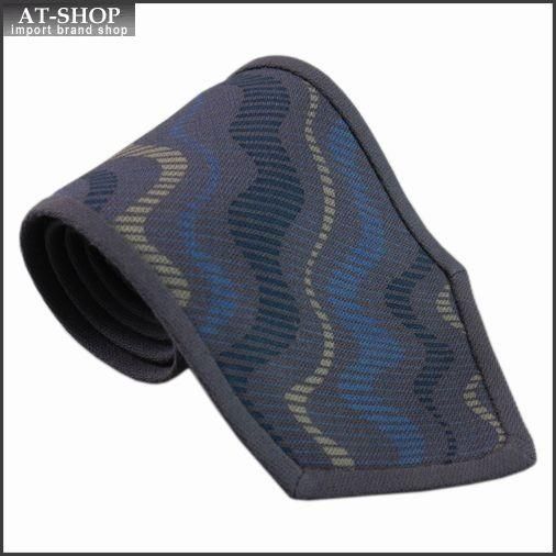Mila schon ミラショーン ネクタイ　リバーシブル　8.5～9cm ウール msnek4353 グレー
