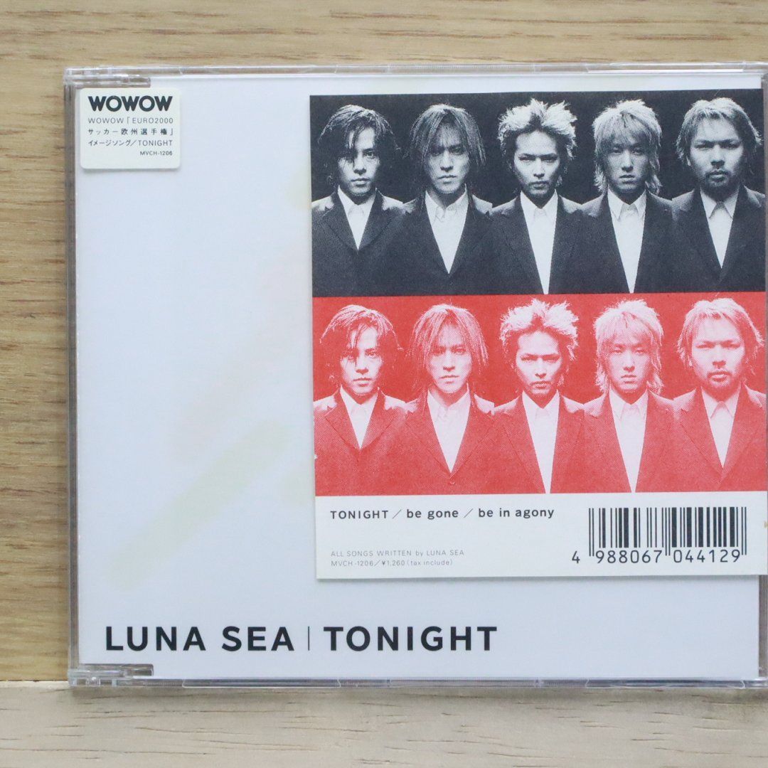 国内盤CD☆ルナシー/LUNA SEA□ TONIGHT 【MVCH1206/4988067044129