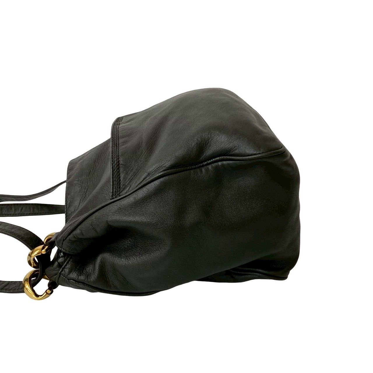 極 美品 袋付 LOEWE ロエベ ヴィンテージ アナグラム ロゴ