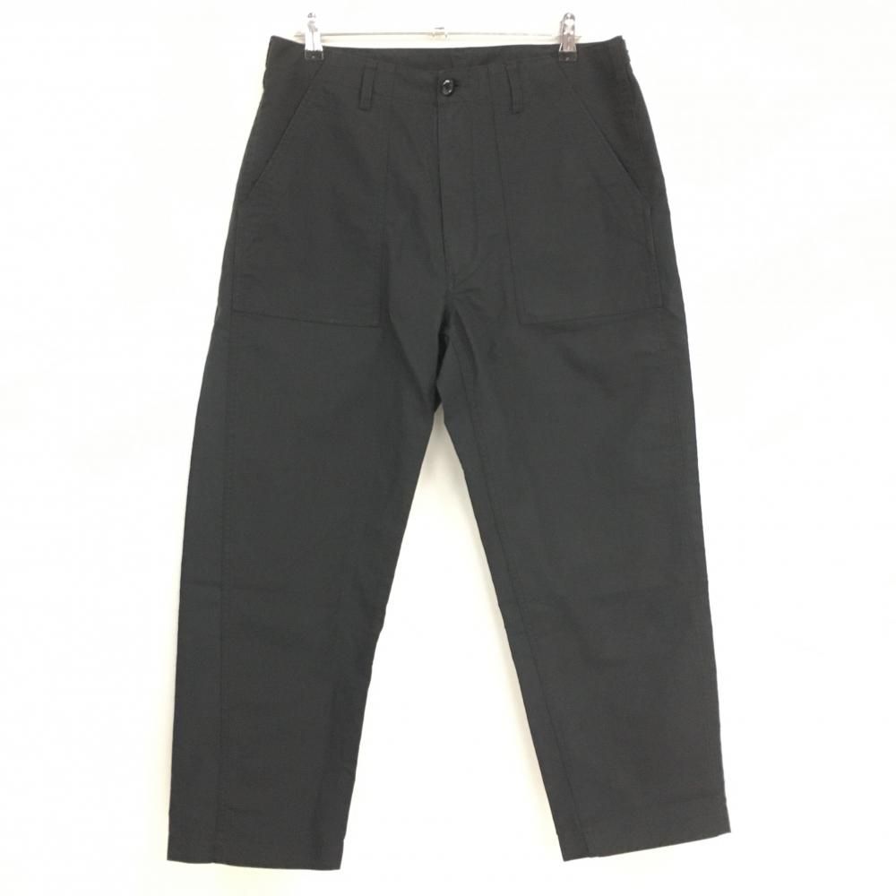 【新品】アヴィレックス パンツ 黒 シンプル コットン100％ メンズ 2 ゴルフウェア AVIREX