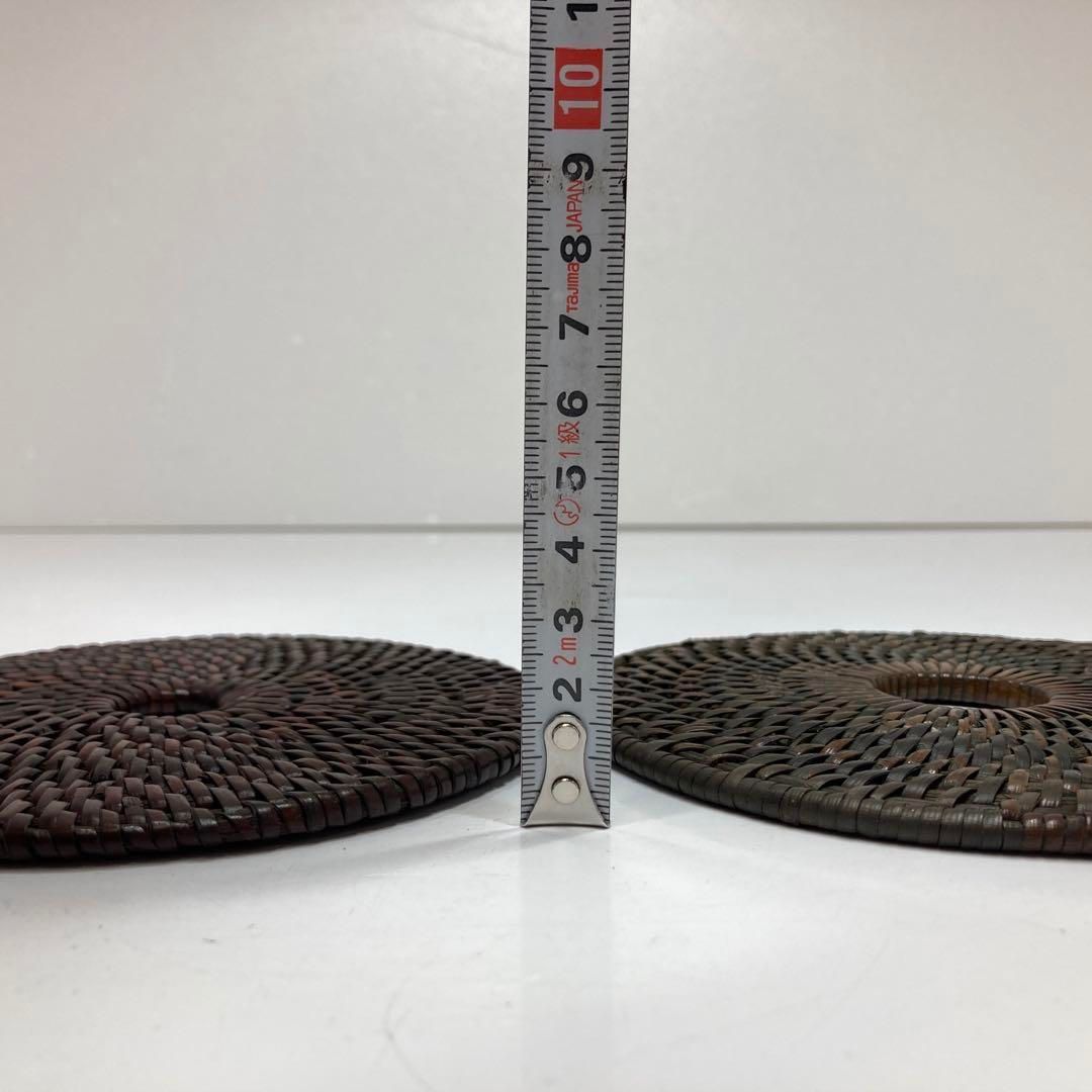 煎茶道具2点直径13.7 14.8cm東H5-1030