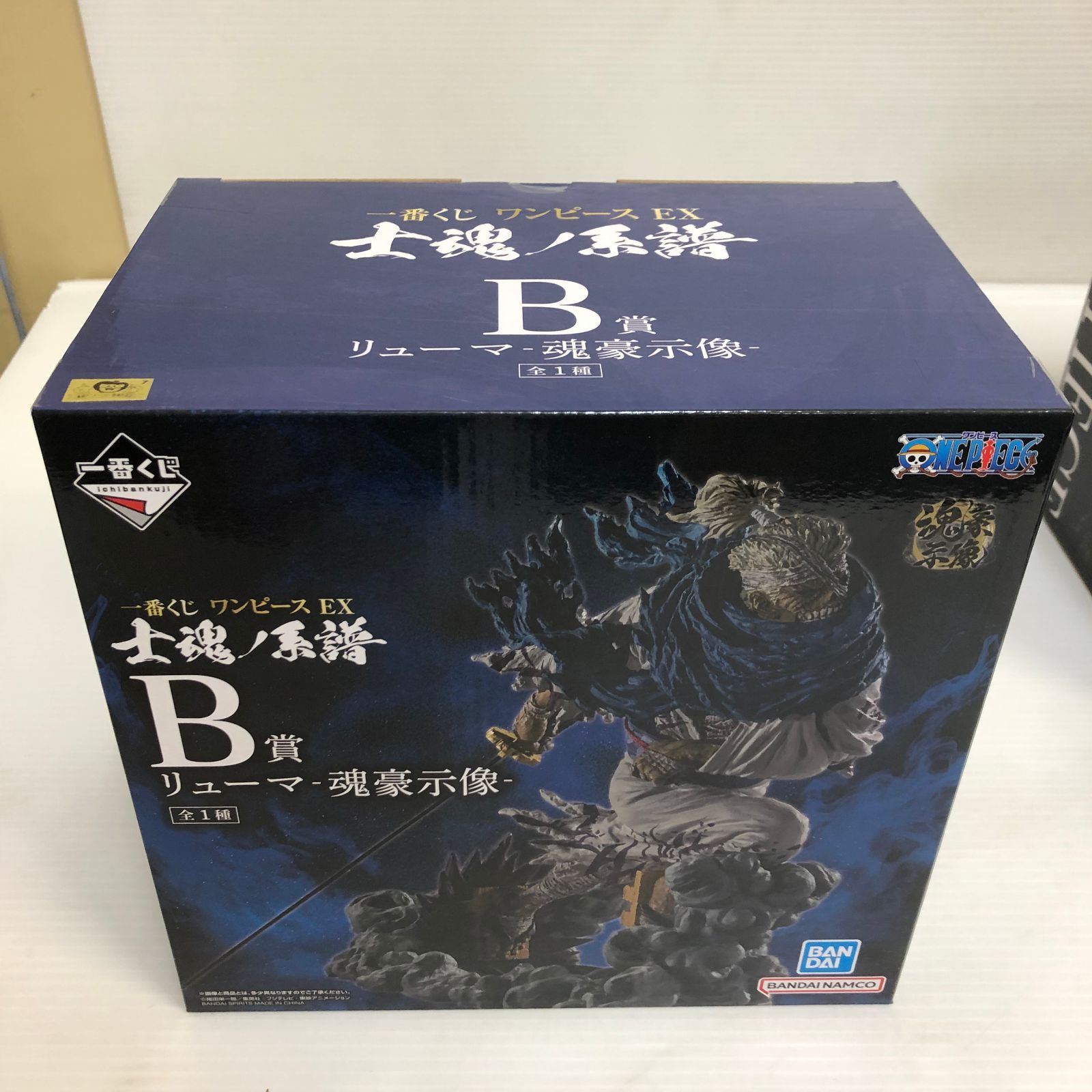 一番くじ ワンピース 士魂ノ系譜 B賞 リューマ ラストワン賞 ゾロ 2点セット 一番くじ ワンピース EX 士魂ノ系譜｜一番くじ倶楽部｜BANDAI